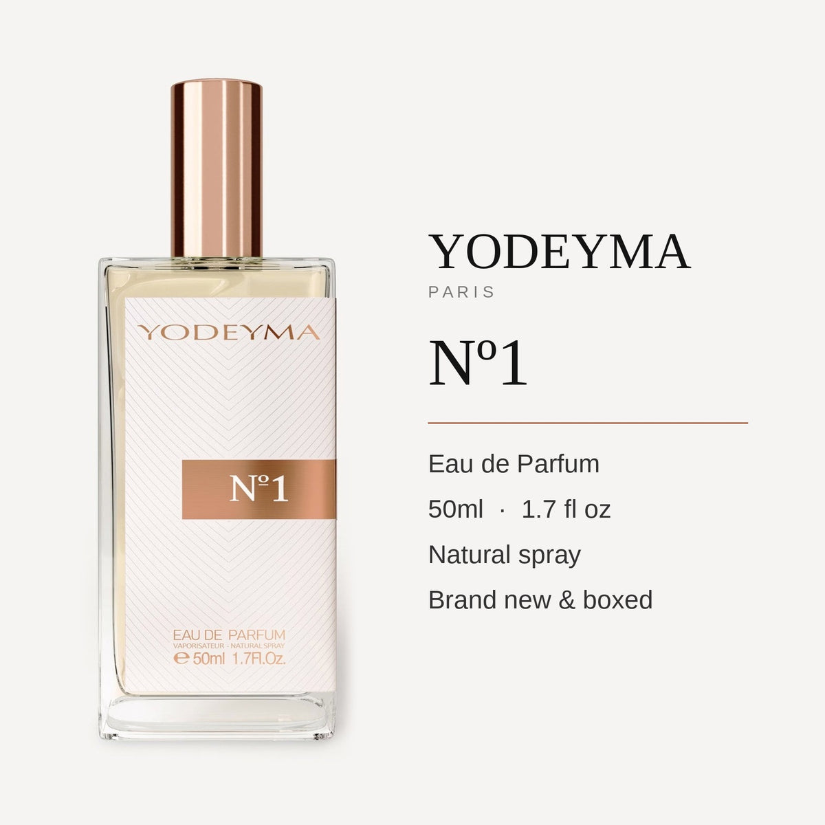 Yodeyma Nº1 Red 50ml - Details
