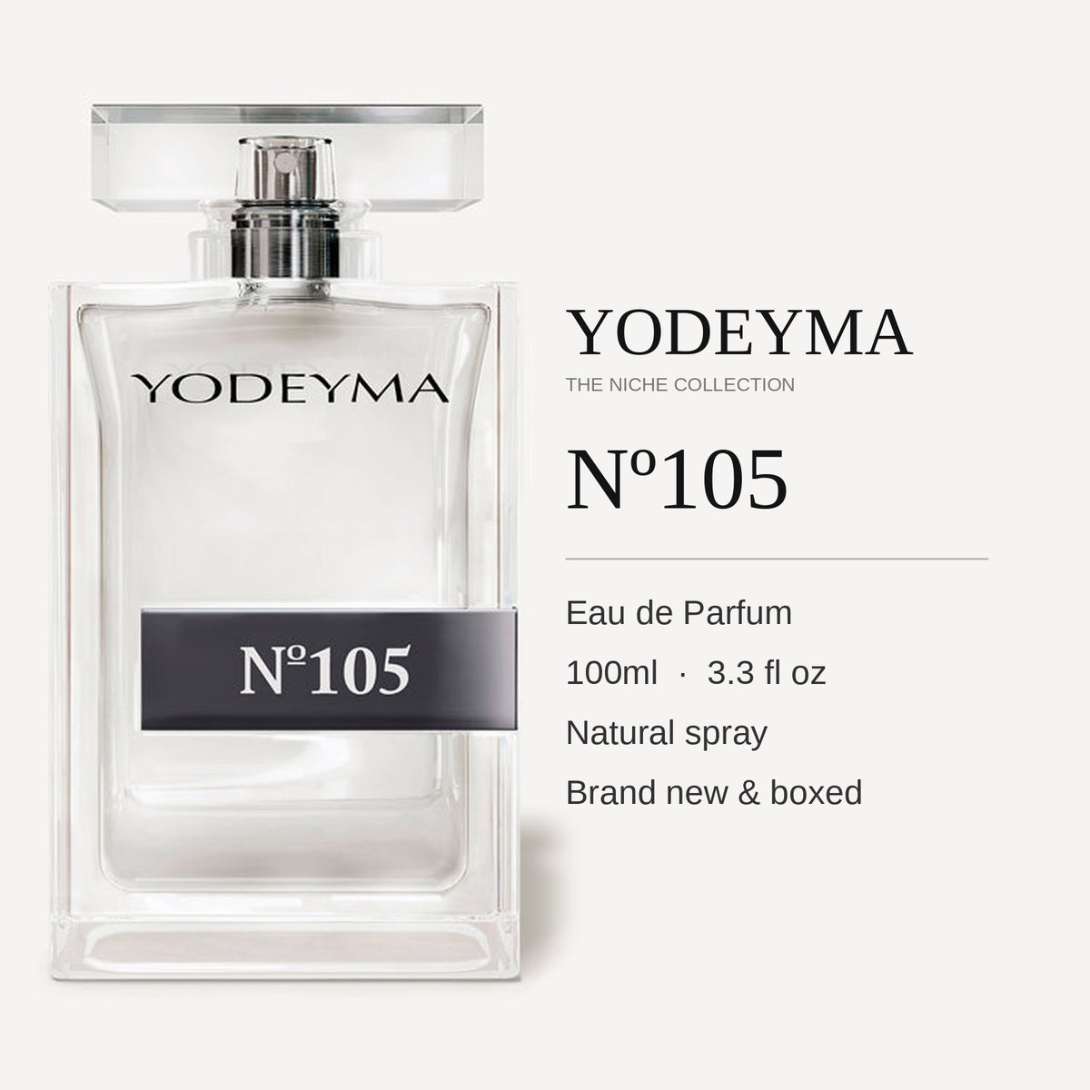 Yodeyma Nº105 Active Man 100ml - Details