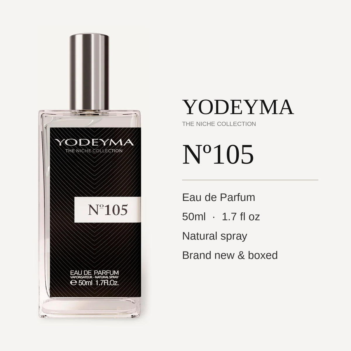 Yodeyma Nº105 Active Man 50ml - Details