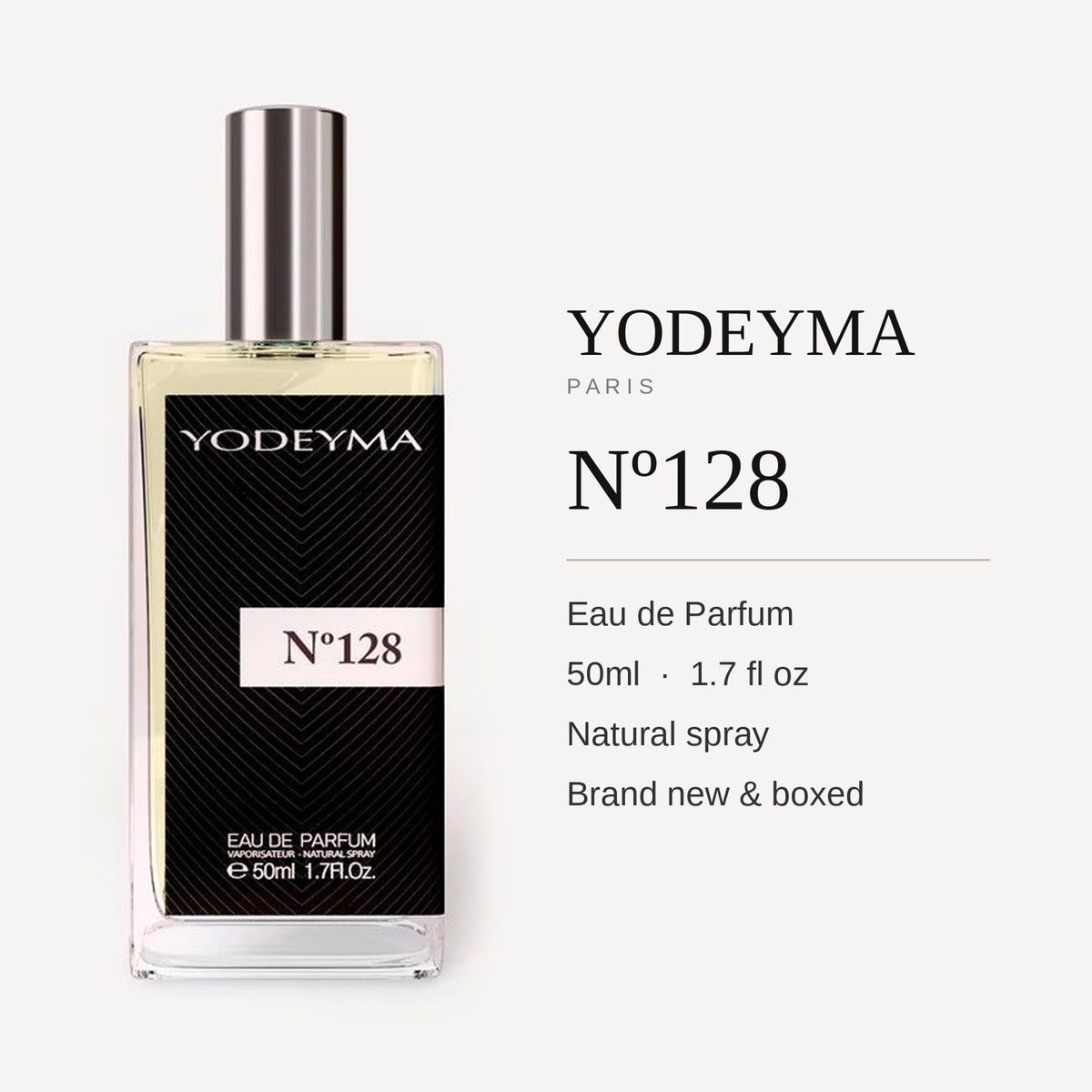 Yodeyma Nº128 Metal Sport 50ml - Details