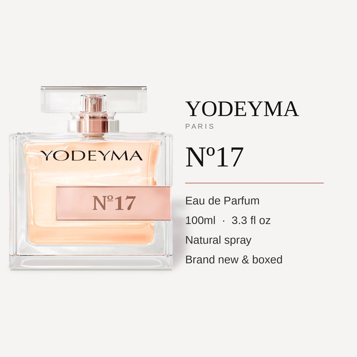 Yodeyma Nº17 Tendenze 100ml - Details