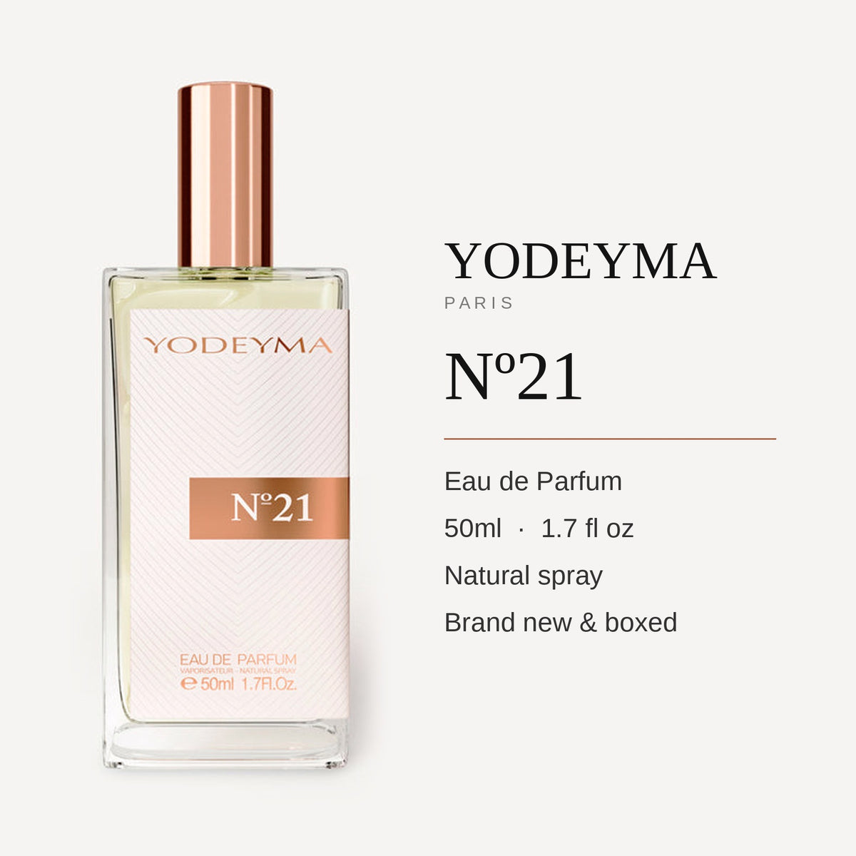 Yodeyma Nº21 Power Woman 50ml - Details