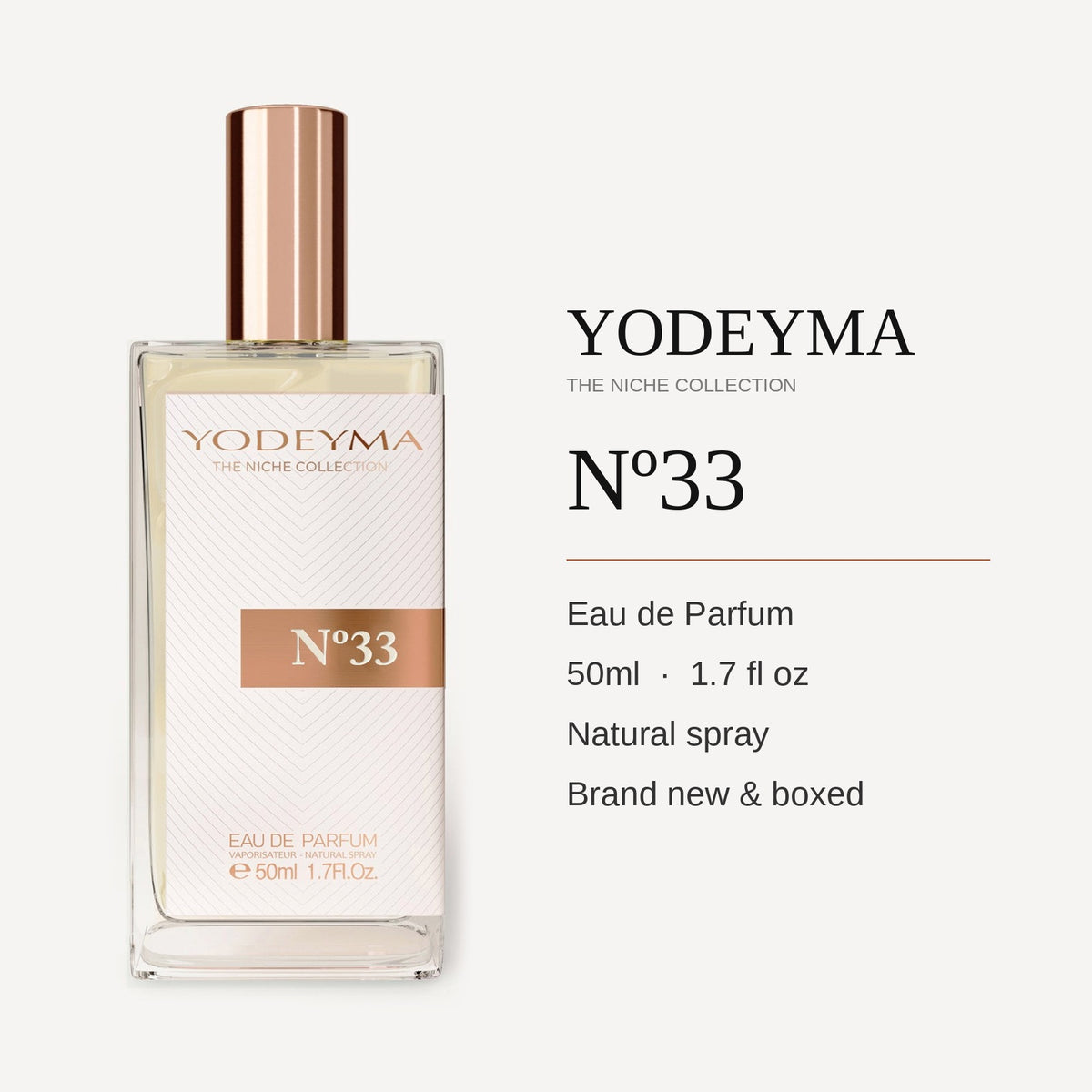 Yodeyma Nº33 Silk Elixir 50ml - Details