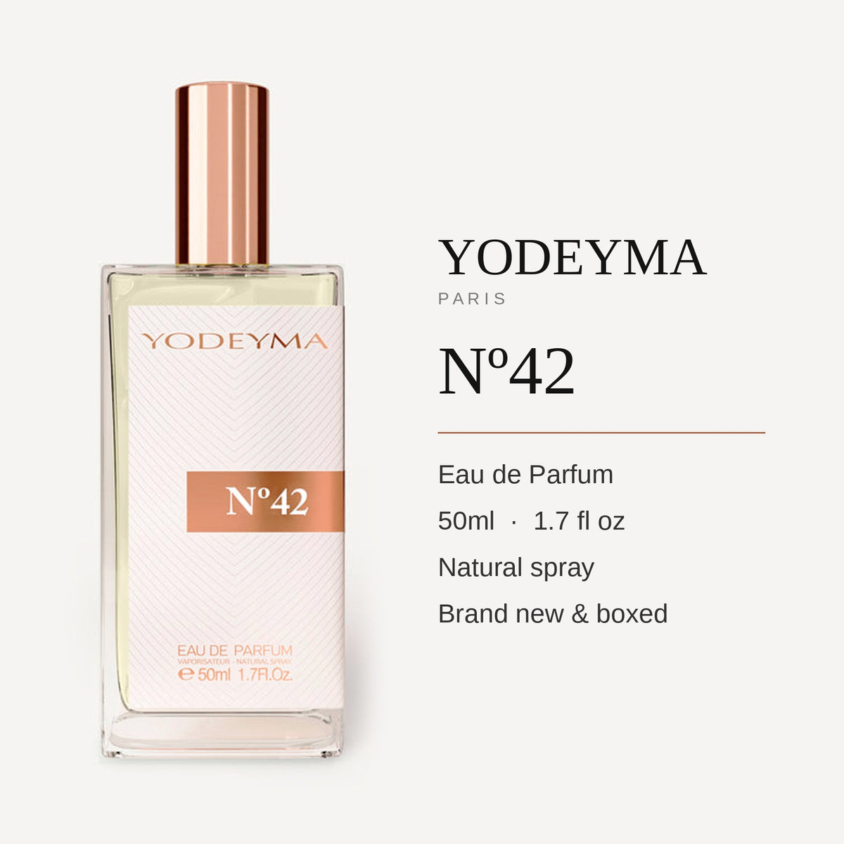 Yodeyma Nº42 L'Eau Berlue 50ml - Details