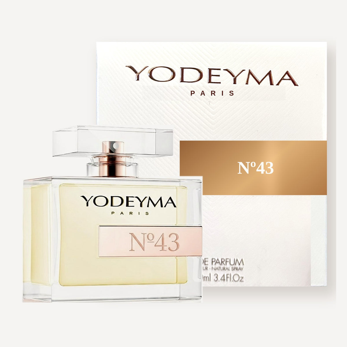 Yodeyma Nº43 Nicolas for Her 100ml - Bottle and box