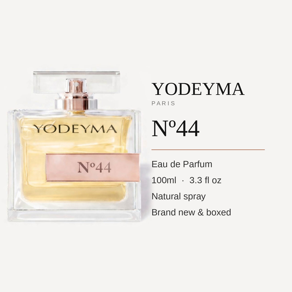 Yodeyma Nº44 Nicolas White 100ml - Details