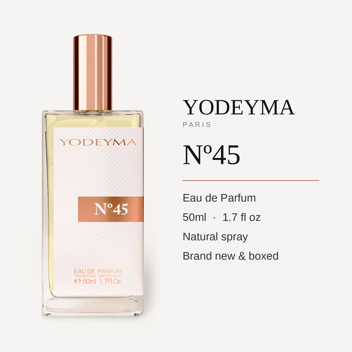 Yodeyma Nº45 Pioggia 50ml - Details