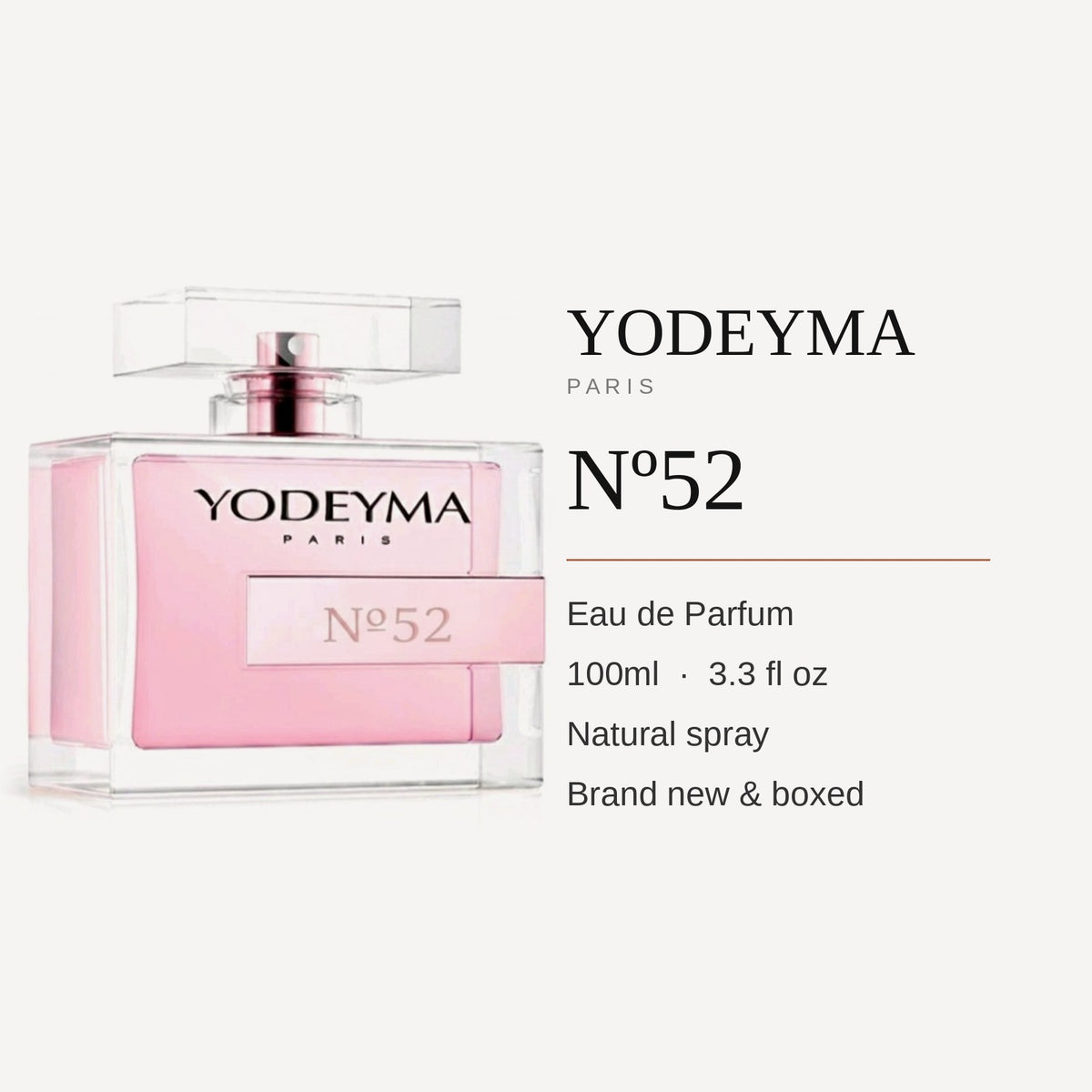 Yodeyma Nº52 Vivacity 100ml - Details