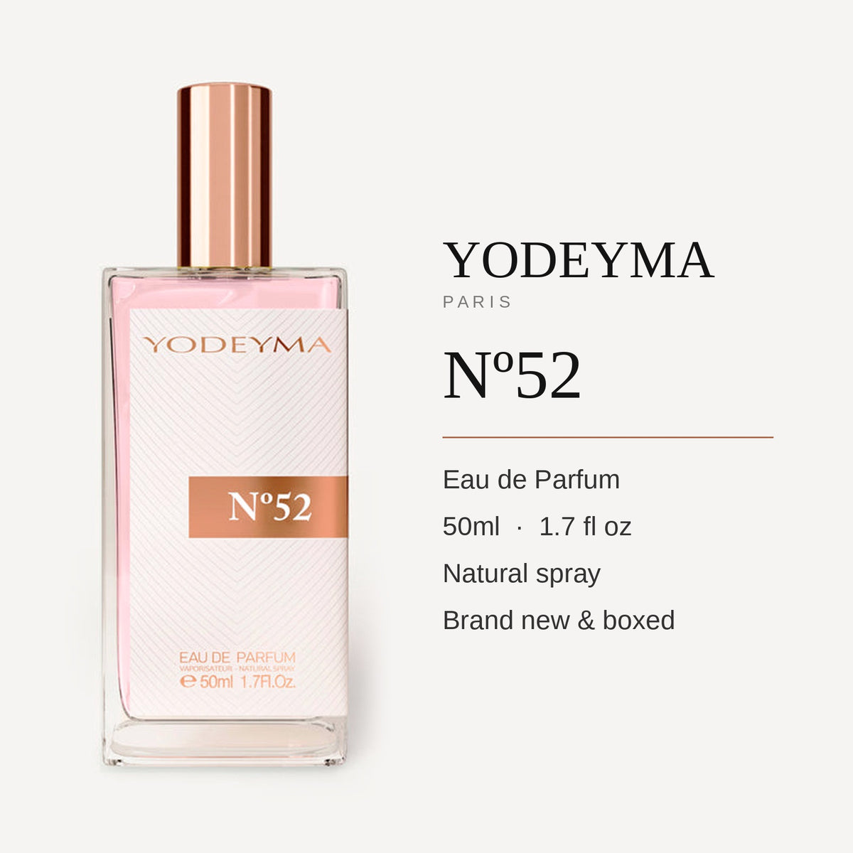 Yodeyma Nº52 Vivacity 50ml - Details